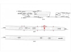 東京メトロ／要町駅／有楽町線／№6駅看板・駅広告、位置図