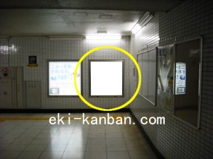 東京メトロ／西早稲田駅／副都心線／№34駅看板・駅広告、写真2