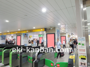 JR／船橋駅／J-ADビジョン　船橋駅改札外セット№AD駅デジタルサイネージ・駅広告、写真2