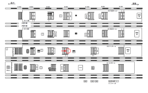 JR／池袋駅／下りホーム／№23駅看板・駅広告、位置図