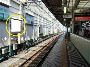 JR／高円寺駅／風防壁／№13駅看板・駅広告、写真2