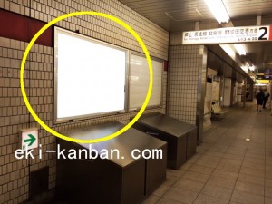 都営／宝町駅／浅草線W1-2A№A駅看板・駅広告、写真2