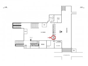 JR／武蔵溝ノ口駅／本屋口／№37駅看板・駅広告、位置図