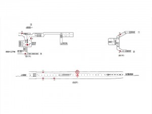 東京メトロ／仲御徒町駅／日比谷線／№4駅看板・駅広告、位置図