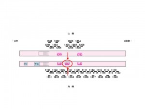 京成　佐倉駅／／№5162駅看板・駅広告、位置図