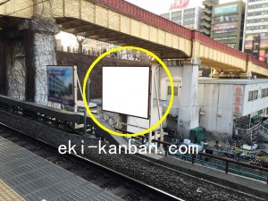 JR／市ヶ谷駅／上り線前／№76駅看板・駅広告、写真2