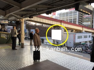 JR／市ヶ谷駅／上り線前／№77駅看板・駅広告、写真2