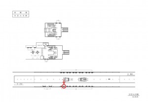 東急／学芸大学駅／電気額面／№102駅看板・駅広告、位置図