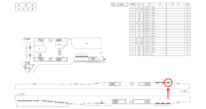 東急/代官山駅/普通額面/№253駅看板・駅広告、位置図