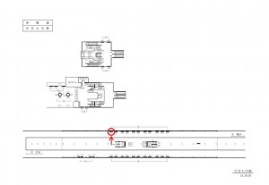 東急／学芸大学駅／電気額面／№201駅看板・駅広告、位置図