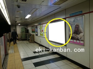東京メトロ／新宿御苑前駅／丸ノ内線／№11駅看板・駅広告、写真2