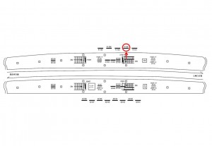 京急／平和島駅／／№41102駅看板・駅広告、位置図