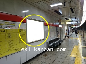 東京メトロ／国会議事堂前駅／丸ノ内線／№1駅看板・駅広告、写真2