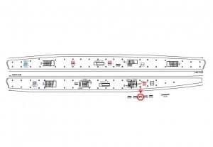 京急／京急川崎駅／／№42104駅看板・駅広告、位置図