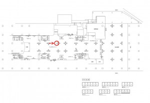 東武　越谷駅／／№061駅看板・駅広告、位置図