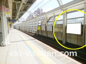 小田急　経堂駅／／№1105駅看板・駅広告、写真1