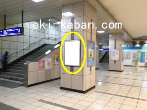 東武　越谷駅／／№037駅看板・駅広告、写真2
