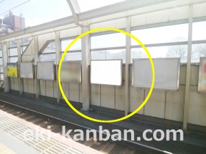 小田急　経堂駅／／№1105駅看板・駅広告、写真2