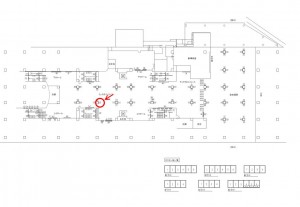 東武　越谷駅／／№037駅看板・駅広告、位置図