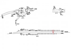 東京メトロ／高田馬場駅／東西線／№41駅看板・駅広告、位置図