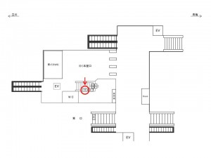 JR／羽村駅／本屋口／№15駅看板・駅広告、位置図