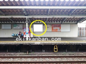 西武 西武柳沢駅/駅だて一般№57(区画1.2)№2駅看板・駅広告、写真2
