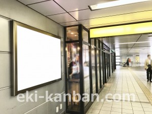 ゆりかもめ　新橋駅／デッキ階／№1駅看板・駅広告、写真1