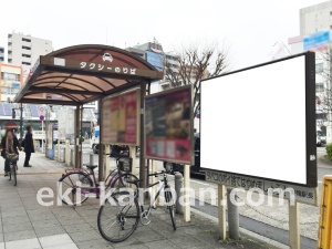 JR／巣鴨駅／北側駅前／№57駅看板・駅広告、写真1