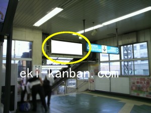 JR／蒲田駅／東急連絡口／№2駅看板・駅広告、写真2