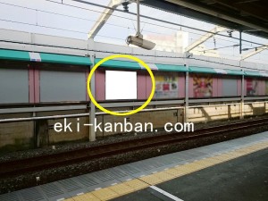 東武　草加駅／／№225駅看板・駅広告、写真2