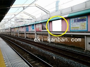 東武　草加駅／／№211駅看板・駅広告、写真3