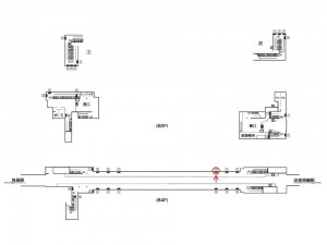 東京メトロ/白金台駅/南北線/№5駅看板・駅広告、位置図