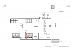 JR／武蔵溝ノ口駅／本屋口／№29駅看板・駅広告、位置図
