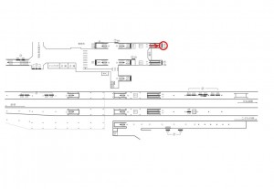 東急 長津田駅/電気額面/№307駅看板・駅広告、位置図