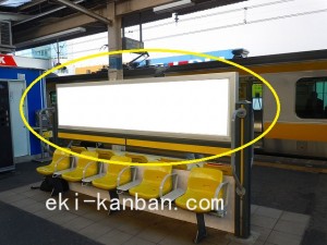 JR／船橋駅／緩行ホームＢ03＆04№04駅看板・駅広告、写真2