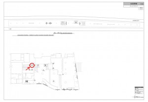 東武　五反野駅／／№21駅看板・駅広告、位置図