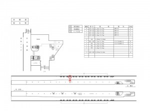東急／菊名駅／電気額面／№204駅看板・駅広告、位置図