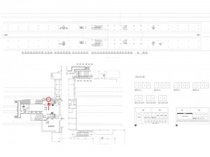 東武 志木駅//№095駅看板・駅広告、位置図