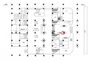 JR／赤羽駅／南口コンコース／№2駅看板・駅広告、位置図