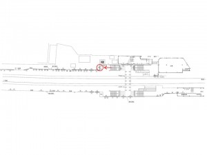 東武 東武練馬駅//№008駅看板・駅広告、位置図
