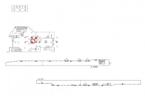 東急／高津駅／柱巻№303AB№AB駅看板・駅広告、位置図