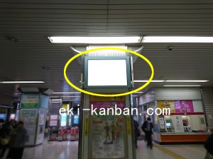 東武　草加駅／／№575駅看板・駅広告、写真2