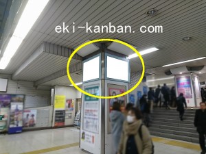 東武　草加駅／／№70駅看板・駅広告、写真2