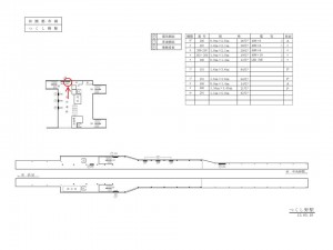 東急　つくし野駅／電気額面／№303駅看板・駅広告、位置図