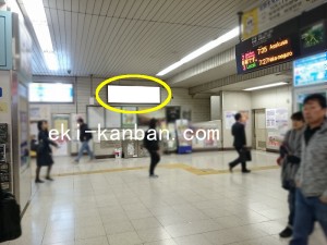 東武　草加駅／／№41駅看板・駅広告、写真2