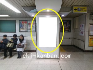 東武　草加駅／／№500駅看板・駅広告、写真2