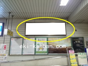 東武　草加駅／／№41駅看板・駅広告、写真1
