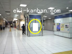 東武　新越谷駅／コンコース／№140駅看板・駅広告、写真2