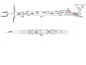 東京メトロ／水天宮前駅／半蔵門線／№48駅看板・駅広告、位置図