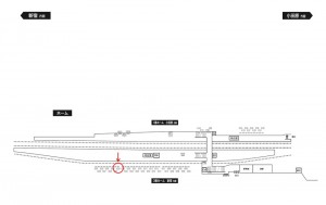 小田急　鶴川駅／／№0226駅看板・駅広告、位置図